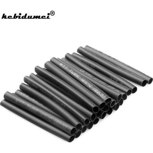 127/164 Pcs Heat Shrink Sleeving Tube Assortment Kit Electrical Connection Electrical Wire Wrap Cable Waterproof Shrinkage Tube