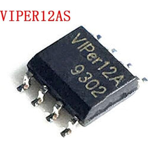 10PCS VIPER12A SOP8 VIPER12 SOP 12A SOP-8 SMD VIPER12AS VIPER12ASTR new and original IC