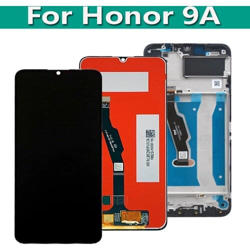 Original 6.3'' For Honor 9A MOA-LX9N LCD Display Touch Screen Digitizer Assembly With Frame