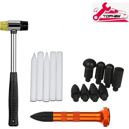 OUTILS OUTIL DE RÉPARATION DE DENT SANS PEINTURE MARTEAU DE RÉPARATION DE DENT AVEC 9 TÊTES