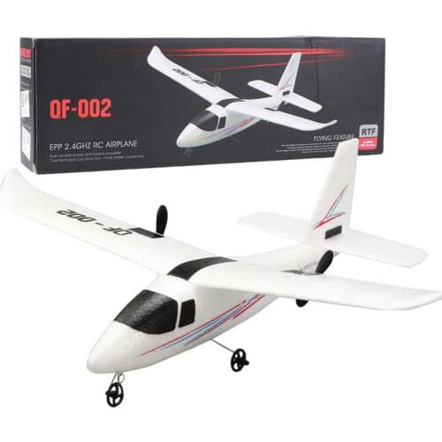 QF-002 RC Airplane Children DIY Fixed Wing Airplane Glider Drop-Resistant Remote Control Aircraft RC Plane