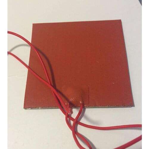 Silicone heating pad heater 230V 500W 280mmx380mm for 3d printer heat bed 1pcs
