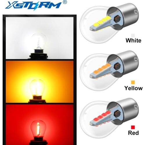 1156 BA15S P21W Led 1157 BAY15D P21/5W Led Bulbs Ampoule R5W R10W 8SMD 3030 Chips Car Lights DRL Turn Signal Lamp 12V White