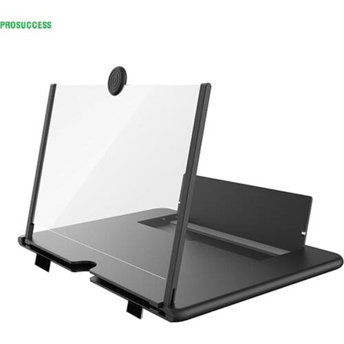 16 inch Mobile Phone Screen Magnifier 3D Enlarger Magnifying Video Amplifier Bracket Universal Foldable Desk Phone Holder Stand