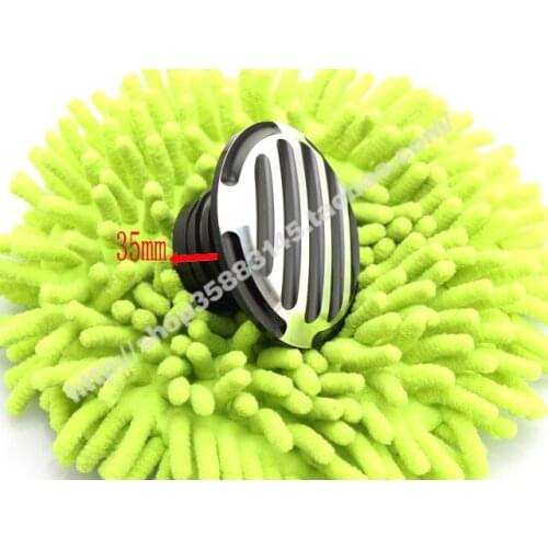 Motorcycle aluminum fin fuel tank cap for the Harley roadster XL 1200 883 X48 modified fuel tank cover