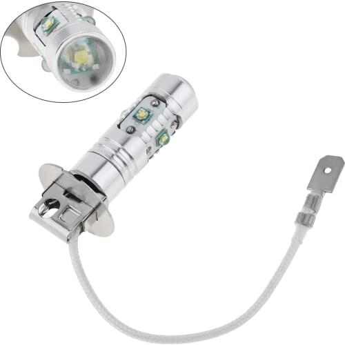 DC 12V H3 25W Car Fog Lamp LED Light Bulb Ultra Bright White Lighting Source DRL 6000K Automobile Dayting Running Lights for Car