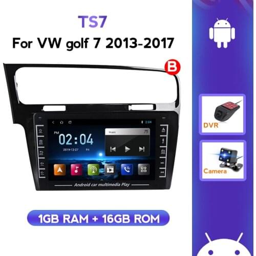 Car Radio GPS Navigator For VW/Volkswagen/Golf 7 20132 Din Android Autoradio Multimedia Stereo DVR Camera RAM 1+16G IPS FM Wifi
