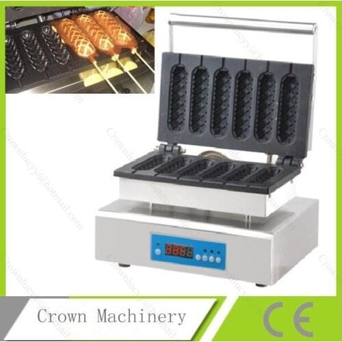 Digital Commercial Hot dog machine in waffle makers