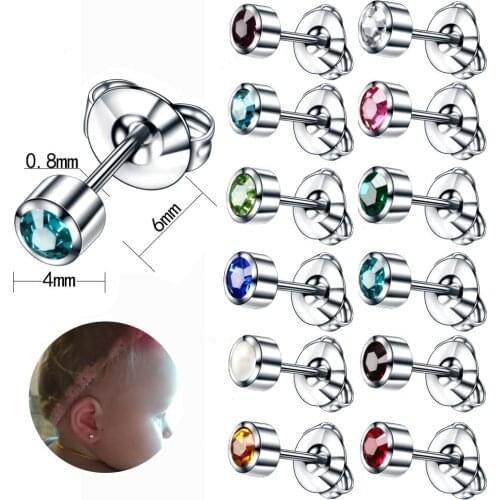 FHJEWE Earrings For Children