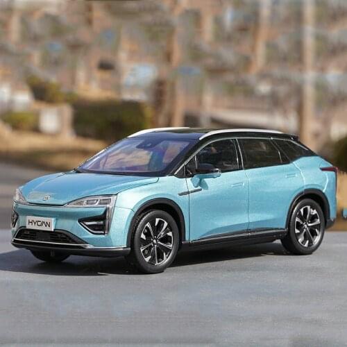 Diecast 1:18 Scale GAC Weilai HYCAN 007 New Energy Electric Vehicle Alloy Car Model Collectible Decoration Gift Toy Car