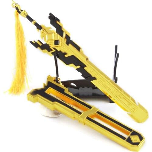 Source God game five star weapon Noel Wugong sword with scabbard all metal handicraft ornaments