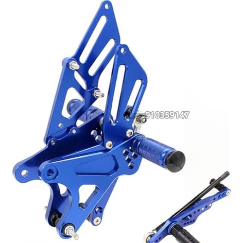 Motorcycle Adjustable Rearsets Foot Pegs Footrest for YAMAHA YZF R1 2009-2015 2010 2011 2012 2013 2014