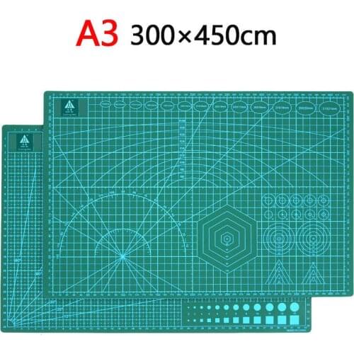 A3 A4 A5 PVC Cutting Mat Pad Patchwork Cut Pad A3 Patchwork Tools Manual DIY Tool Cutting Board Double-sided Self-healing