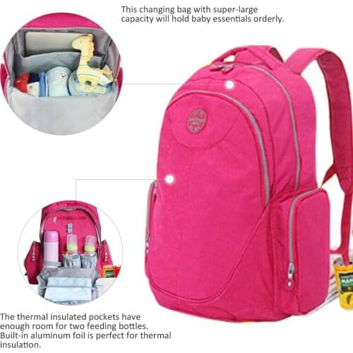 New Diaper Bag Waterproof Mumi Tas Mom Travel Package Tas Travel Ibu