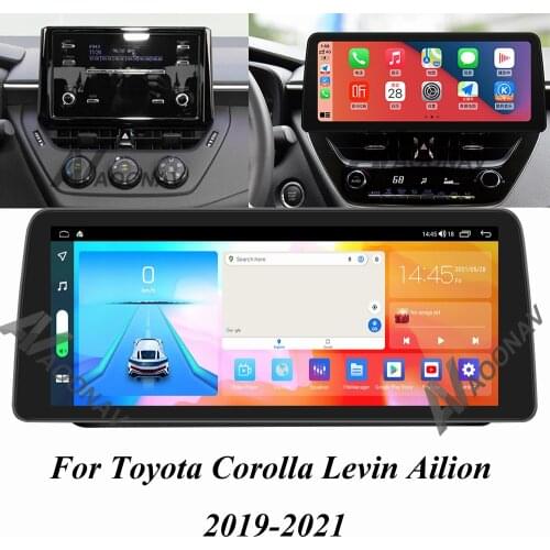 128 GB Android 10.0 Car radio GPS For Toyota Corolla Levin Ailion 2019 2020 2021 Car Multimedia Player Navigation Stereo screen