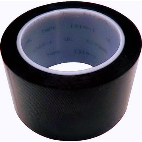 3M1350F-1 Black Mara Tape Motor Coil Insulation Flame Retardant High Temperature Resistance 0.06mm Thickness * 66 Meters Length