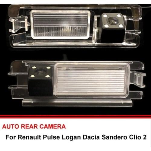 Car Reverse Camera for Renault Pulse Logan Dacia Sandero Clio 2 RearView Parking Backup Camera Night Vision Waterproof HD