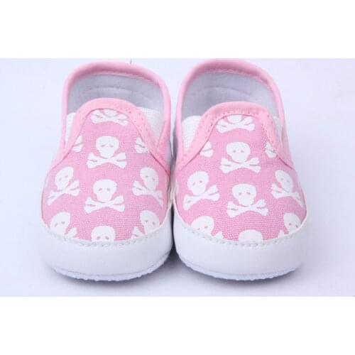 Baby Girl Skull Animal Baby Shoes Cute First Walkers Toddler Shoes