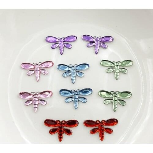 DIY120pcs cute little animal dragonfly card cartoon nail art decoration Rhinestone nail art decoration