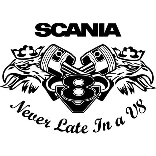 Scania truck logo flag, scania truck 90x150 CM polyester flag 1221