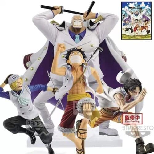 2021 New arrival In stock Japanese original anime figure Luffy/Ultraman Ace/Monkey D Garp action figure collectible model toys