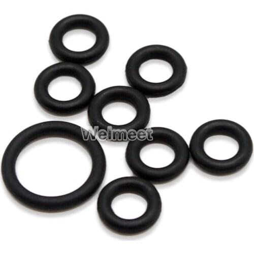 10pcs Wire Diameter 2.65mm ID5.3-195mm Oil Resistant NBR Nitrile Sealing Ring Butadiene Rubber O-Ring Seal Gasket