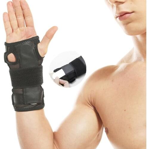 1 PCS Orthopedic Hand Brace Splint Sprain Arthritis Wrist Support Tennis Fitness Dislocation Wristbands Carpal Tunnel Bandage