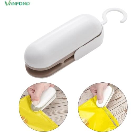Mini Portable Bag Sealer Sealing Machine Handheld Sealer Packing Plastic Bag Food Saver Storage