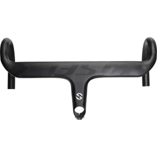 TOSEEK 2021New full carbon fiber bikes integrated one-piece handlebar road bike handlebars bicycle one piece handle