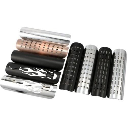 Universal for Harley Custom Chopper Cruiser Road King Softail Motorcycle Exhaust Pipe Modification Heat Shield Anti-scald Cover