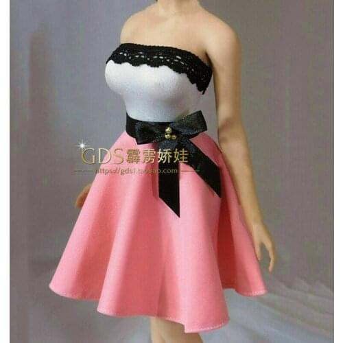 In Stock 1/6 Strapless Dress Suit Female Clothes Fit 12'' JO TBL Female Action Figure Doll