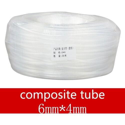 On sales!! 6*4mm outdoor inkjet tube for solvent ink (transparent tube)