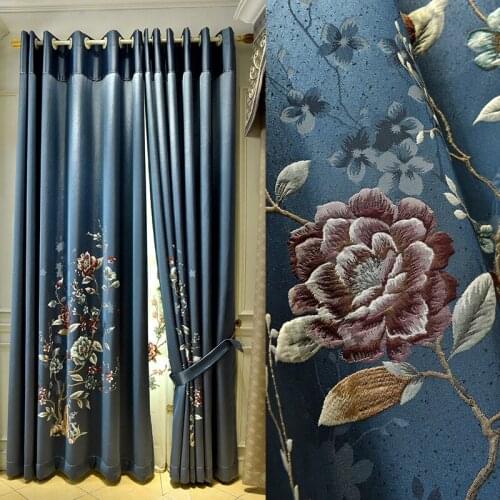 High-Grade High-Precision Continental Curtains For Bedroom Living Room Curtains Blackout Luxury Curtains Luxury Home Decor