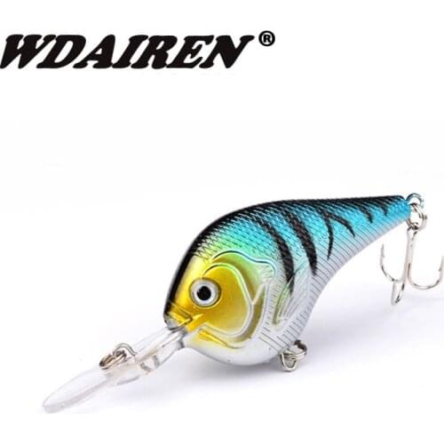 1Pcs Hard Plastic Minnow Lure 9.5cm/9g 3D Eyes Crankbait Wobbler Artificial Bait Fishing Tackle peche pesca jerkbait WD-205