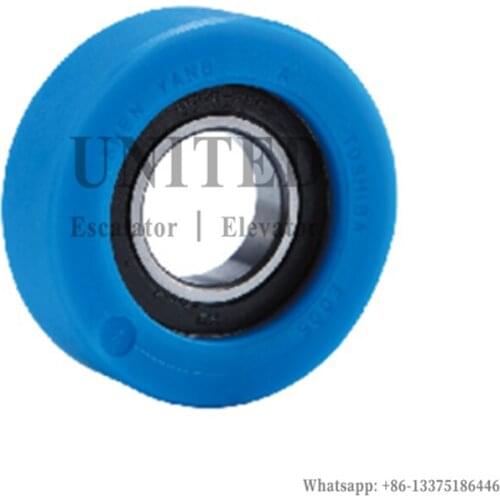 10pcs Escalator Step Chain Roller OD76mm W25mm Bearing 6006-2RS