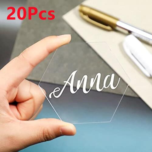 20 Pcs 4 Inch Clear Extruded Acrylic Circle Earrings Disc Transparent Water Resistant Acrylic Panel for DIY Necklace Craft