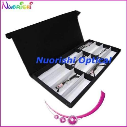 Free shipping Q304-12 glasses case tray eyewear display tray eyeglasses case holding 12 pcs of optical frames
