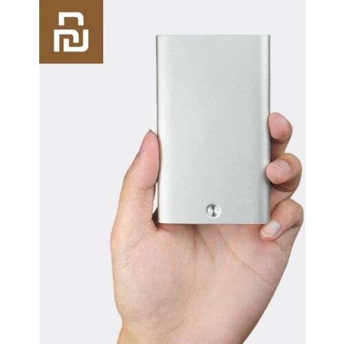 Youpin MIIIW Card Case Automatic Pop Up Box Cover Cards Holder Metal Wallet ID Portable Storage Bag Bank Card Credit Card