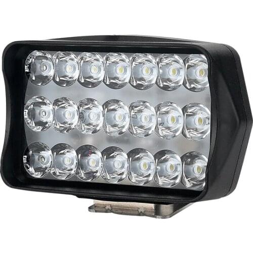 2Pcs Motorcycles Headlight 5700k-9000k White 21 LED Working Spot Light Motorbike Fog Lamp 105W Combo LED Scooters ATV Spotlight