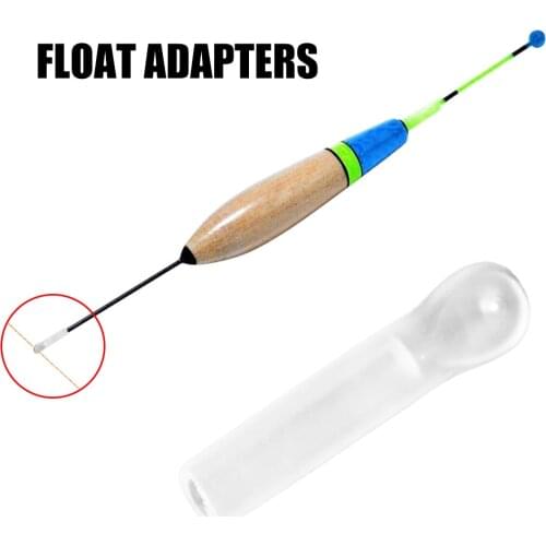Float Adapters 2mm Transparent Silicone Quick Change Match Floats Carp Fishing Accessories Pesca