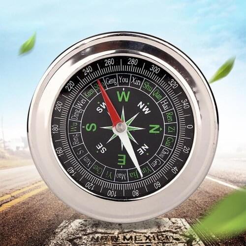 Portable Watch Style Outdoor Camping Hiking Metal Navigation Compass