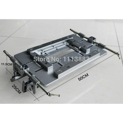 Adjustable Door Hinge Aluminium Template Jig, Slotting Template for Router