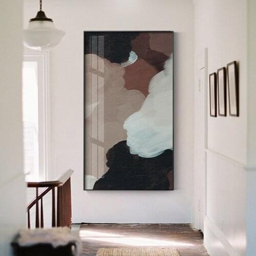 Nordic Color Block Abstract Paintings Modern Mess Colorful Canvas Posters Prints Wall Art Pictures For Living Room Home Decor