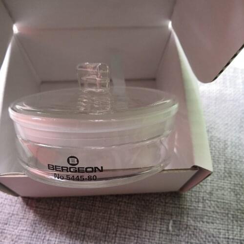 Bergeon 5445-60 Glass Benzine cups for repair the watch part tools glass