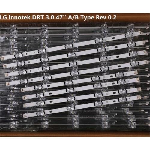 LED Backlight strip 9 Lamp For LG 47" TV innotek DRT 3.0 47" 47LB6300 47GB6500 47LB652V 47lb650v LC470DUH 47LB5610 47LB565V