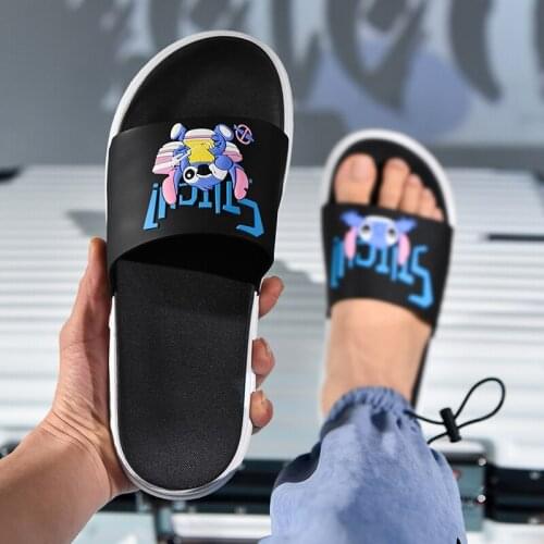 Unisex Comfort Men Home Slippers 35-46 Women Casual Shoes Cute Light Women Bath Slippers Large Men Beach Shoes Women Shoes