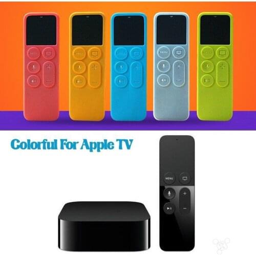 Remote Control Protective Cover for Apple TV 4 Dustproof Silicone V Television Universal Remote Control Protective Case