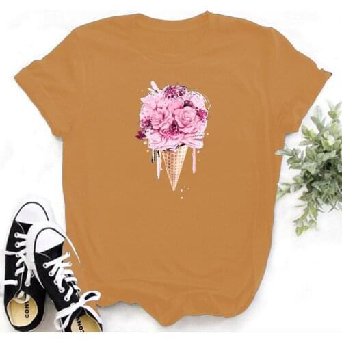 15 Colors Women Tops Summer Tops Graphic Tees Women T-shirt Clothes Girl T Shirt TX00020