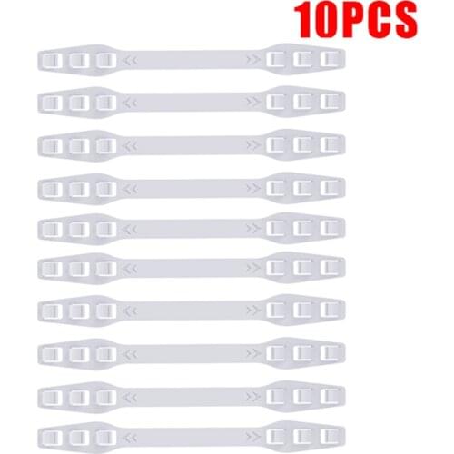 10pcs Third Gear Face Mask Ear Hooks Buckle Extension Belt Adjustable Anti-slip Mouth Mask Ear Grip Hook Mask Holder Accessories
