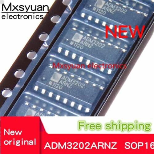 20PCS~100PCS/lot ADM3202 ADM3202ARN ADM3202ARNZ SOP16 New original